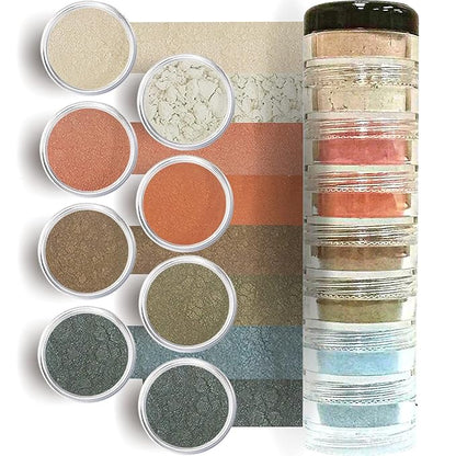 Loose Mineral Eyeshadow and Contouring Palette