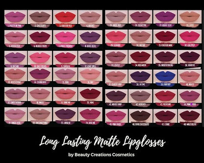 IN TIME #38 Long Wear Matte Lipgloss by Beauty Creations