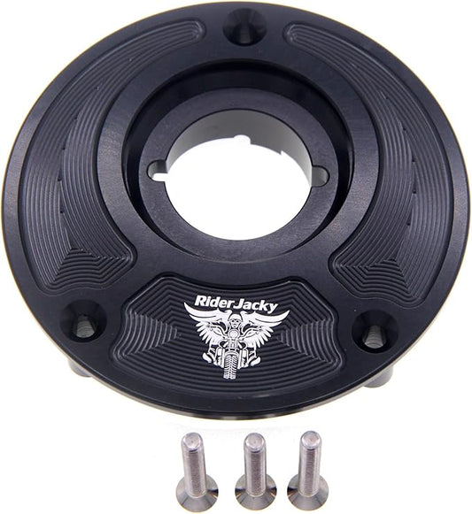 CNC Aluminum Keyless Fuel Gas Tank cap Cover For Ducati MONSTER 1000,1200/R/S,MONSTER 600 620 695 750 797 800 821 900 937, MONSTER S2R 1000/800 S4 S4RS S4R (Silver)