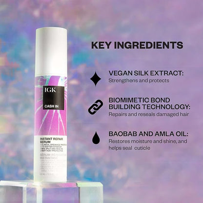 IGK Cash In Instant Repair Serum 50 ml / 1.7 oz