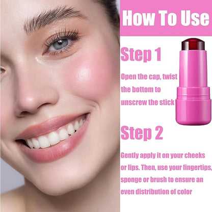Milk Cooling Water Jelly Tint, Makeup Lip Tint Cooling