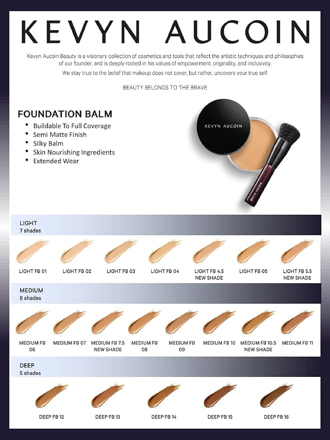 Kevyn Aucoin Foundation Balm, FB 16 (Deep) shade go to.