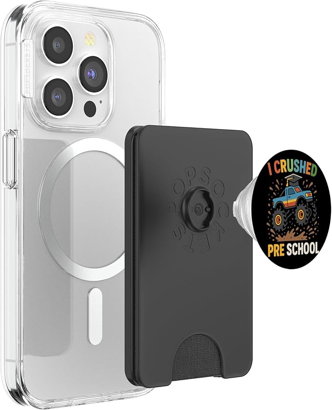 I Crushed Preschool Monster Truck Cap Preschool Graduation PopSockets PopWallet for MagSafe