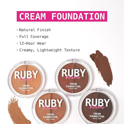 Ruby Kisses 3D Face Creator Cream Foundation & (Level 16)