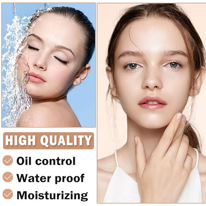 Airbrush Foundation Makeup Spray Silky Lightweight Full Coverage