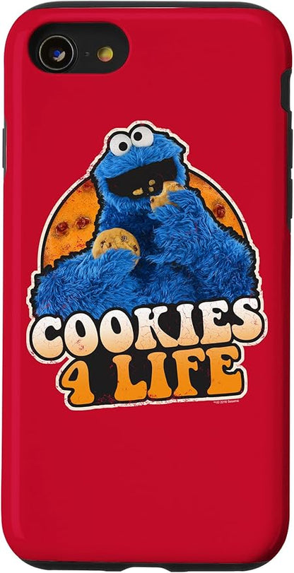 iPhone SE (2020) / 7 / 8 Sesame Street Cookie Monster Cookies 4 Life Case
