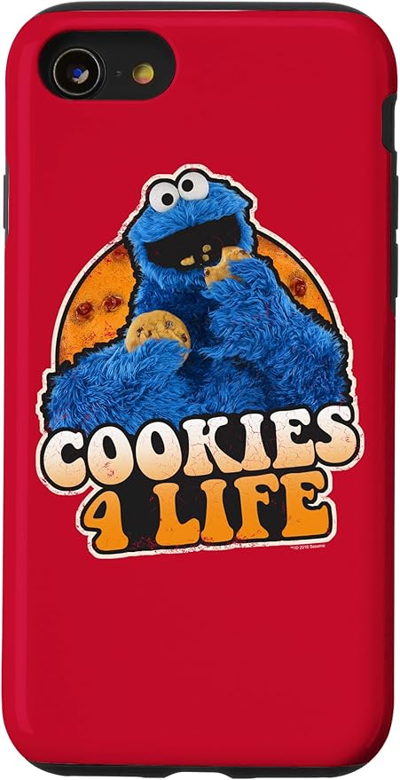 iPhone SE (2020) / 7 / 8 Sesame Street Cookie Monster Cookies 4 Life Case