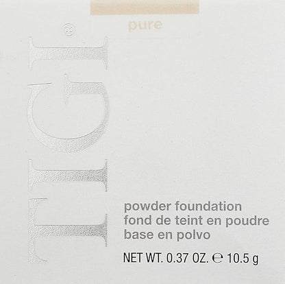 TIGI Cosmetics Powder Foundation, Pure, 0.37 Ounce