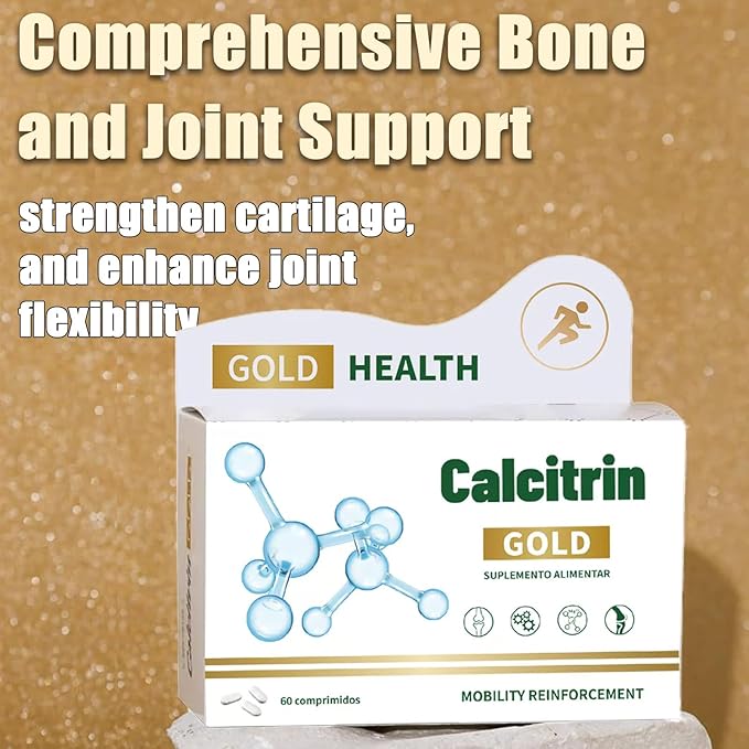 Calcitrin Gold Dietary Supplement, Mobility Reinforcement, 60 Tablets, 1 Pack