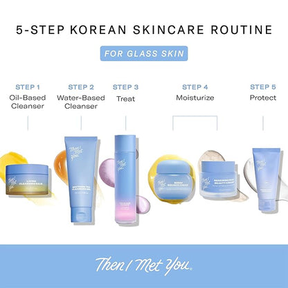Then I Met You Bong² Bounce Cream, Lightweight Gel Cream Barrier Moisturizer with Hallabong Extract, Omega-3 Fatty Acids, Squalane, and Ceramides, Cruelty-Free, Hydration for Oily Skin, 1.69 fl oz