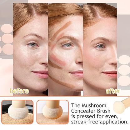 15 Colors Cream Contour Palette,Lightweight Concealer Full Coverage