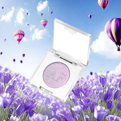 Purple Diamond Highlighter Makeup, Duochrome Shimmer Highlighter Makeup Skin, 02