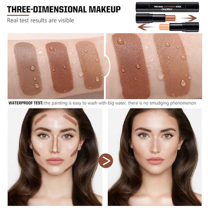 6 colors contour highlighter stick contour stick,face highlighter,