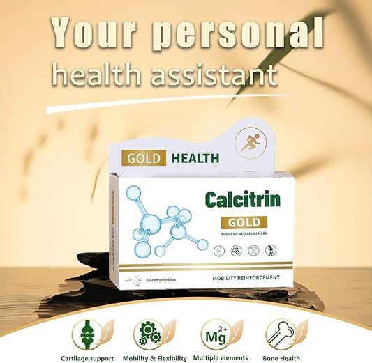 Calcitrin Gold Dietary Supplement, Mobility Reinforcement, 60 Tablets, 1 Pack