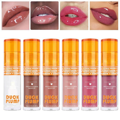 Super Lustrous Lip Oil, Non-Sticky, Hydrating, Hypoallergenic, Waterproof, High Shine Finish (06# Deep Berry)