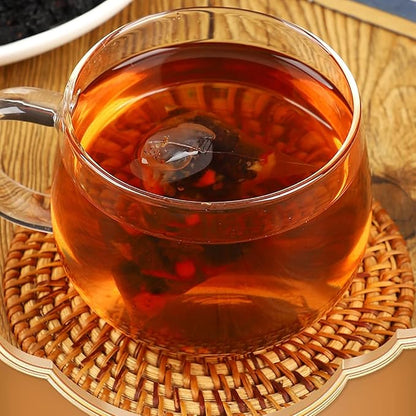 Kidney Tea Formula Ginseng Eight Treasure Tea -20 Bags Combination Scented Tea Five Treasure Tea Men's Kidney Tea Health Tea Herbal Formula Red Date Wolfberry Tea (20Pack /1Bag)