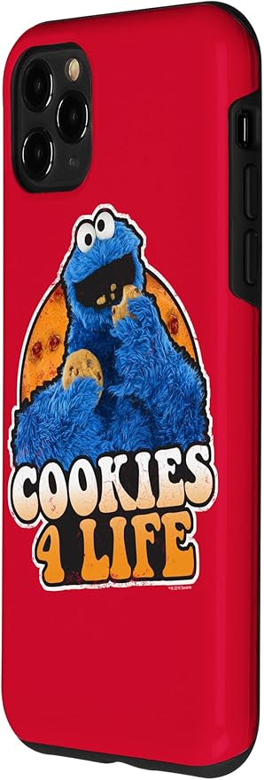 iPhone 11 Pro Max Sesame Street Cookie Monster Cookies 4 Life Case
