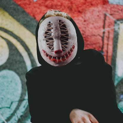 Halloween Scary Evil Mask Horror Face Zombie