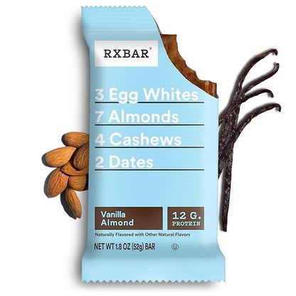 RXBAR Protein Bar, Vanilla Almond, 12g Protein