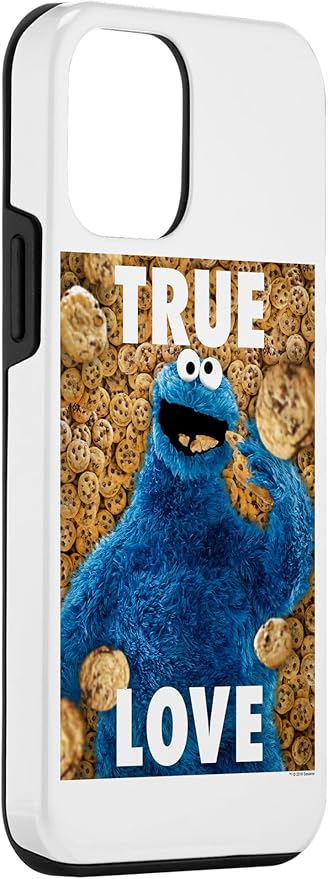 iPhone 12 mini Sesame Street Cookie Monster Beautiful Cookies Case