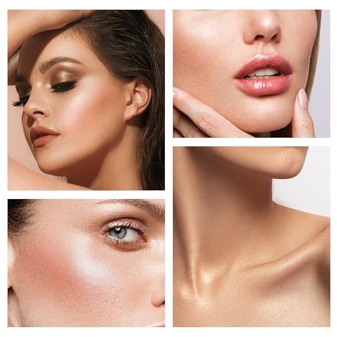 Boobeen Highlighter Makeup Highlighter Palette Powder Shimmer Highlighter
