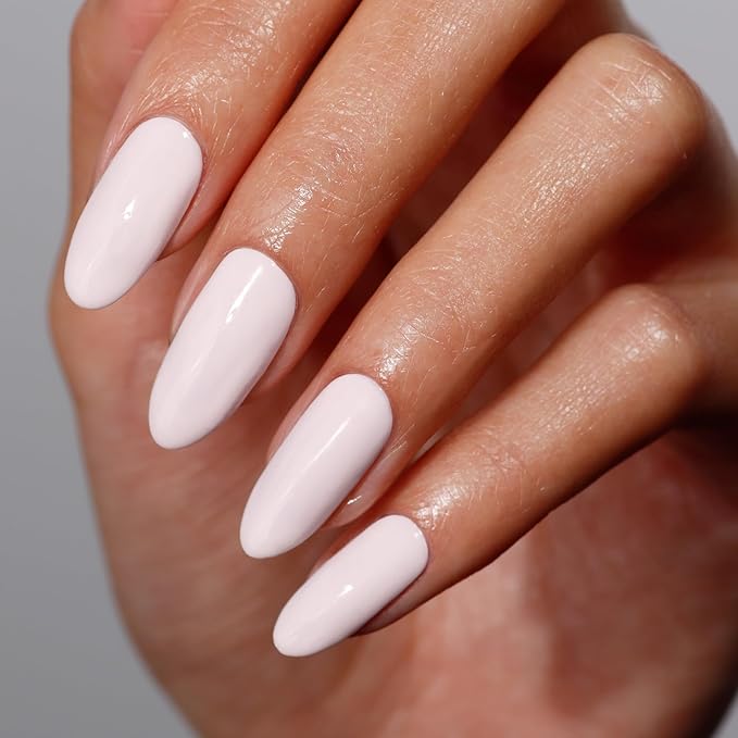 LONDONTOWN lakur Nail Polish - Chip-Resistant, Non-Toxic, Conditions & Hydrates Nails | Glossy Neutral Macaroon at Noon Creme, 0.40 fl oz