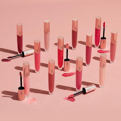 L'Oreal Paris Glow Paradise Hydrating Tinted Lip Balm-in-Gloss with Pomegranate Extract & Hyaluronic Acid, Ultra-Gentle, Non-Sticky Formula, Rosy Utopia, 0.23 Fl Oz (Pack of 2)