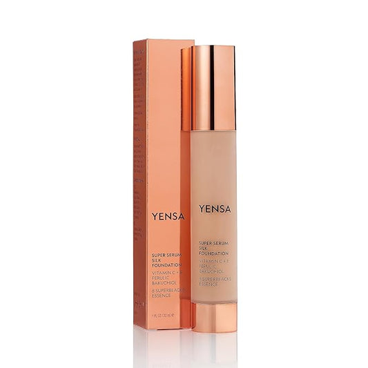 YENSA Super Silk Foundation - Full Coverage, Age-defying fl oz