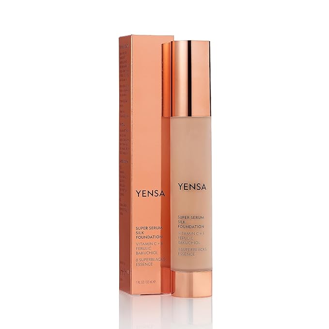 YENSA Super Silk Foundation - Full Coverage, Age-defying fl oz