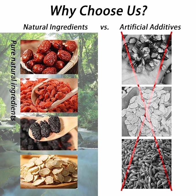 Raipult Kidney Tea Formula Ginseng Eight Treasure, 8 Precious Ingredients Ginseng-Infused Teas, Six Treasures Cleanse Detox Health Teabag for Women & Men (1)