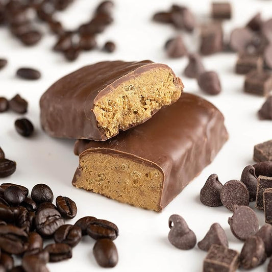 PROBAR - PROTEIN Bar, Coffee Crunch, Non-GMO, Gluten-Free, Healthy, Plant-Based, Whole-Food Ingredients, Natural Energy (12 Count)
