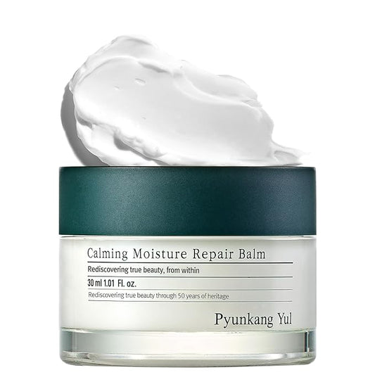 Pyunkang Yul [PKY Calming Moisture Repair Balm Instantly Calms Sensitive Skin, Face Moisturizer with Deep and Rich Nourishment, Vegan, Korean Skincare (1.01 Fl.Oz, 30ml)