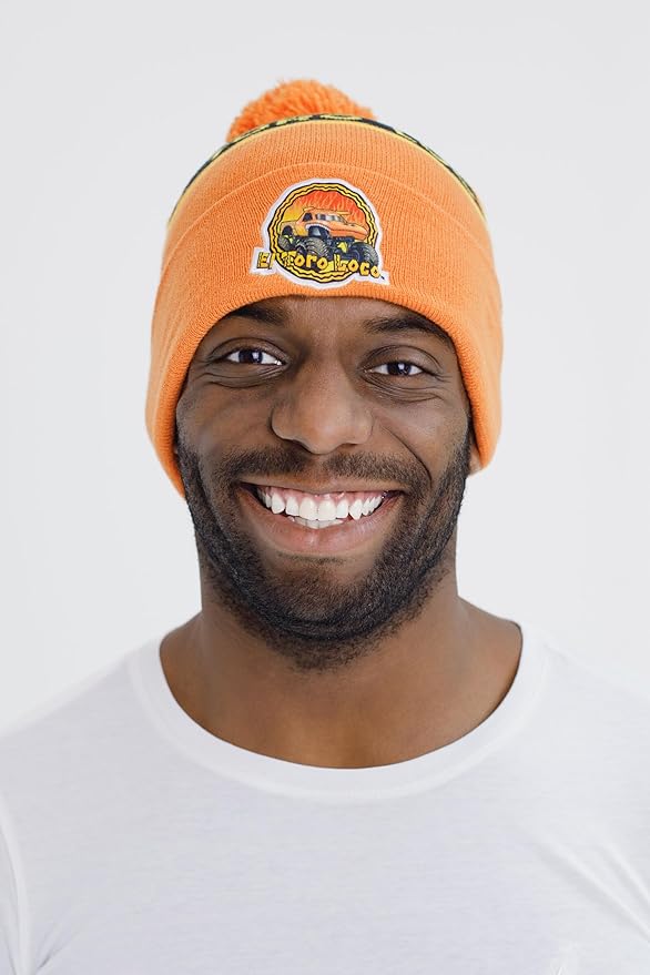 Monster Jam Grave Digger El Toro Loco Megalodon Monster Truck OneSize Beanie Winter Hat