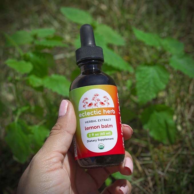 Eclectic Herb Organic Lemon Balm Extract Relaxation