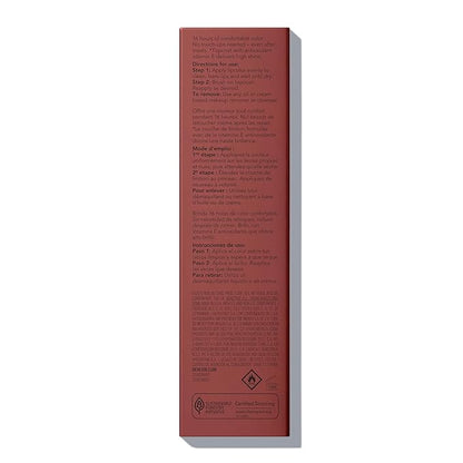 Revlon Liquid Lipstick with Clear Lip Gloss, ColorStay Overtime Lipcolor, Dual Ended with Vitamin E, 340 Eternally Tan, 0.07 Fl Oz
