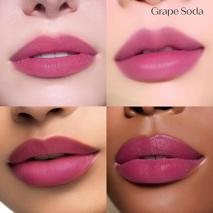 ETUDE Dear Darling Marker Tint #6 Grape Soda (5g) | Hydrating & Long Lasting Lip Stain | High Pigmented Lip Maker with Easy Drawing Tip | Korean Daily Lip Tint, Korean Makeup, Kbeauty
