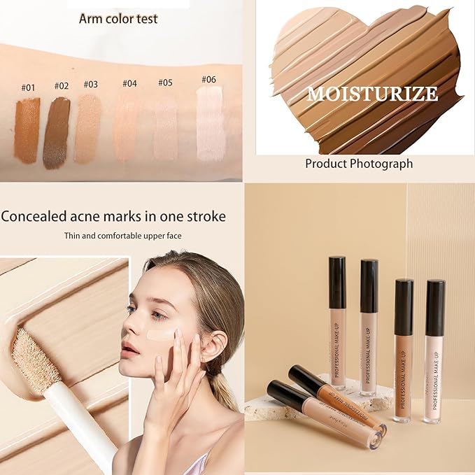 Liquid Highlighter Bronzer Contour Illuminator Face Corrector liquid 24H Lasting(05#)