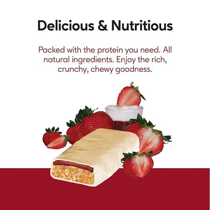 Extend Nutrition 1 Gram Sugar High Protein Bars, Perfect Diabetic Snacks for Adults and Kids, High Protein Bars for Hunger Control & Steady Energy, Low Carb, Keto Friendly, Yogurt and Berry, 12 Count