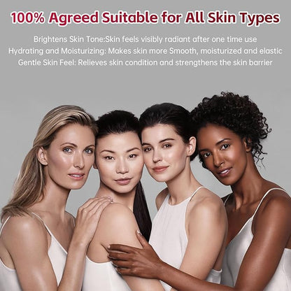 Serum Mask Rice Nature Facial Mask Real Collagen Hydrating Firming Elasticity Overnight Trend Items Korean Skin Care 30g*10Sheet