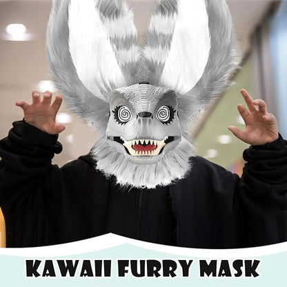13 Pcs DIY Dino Mask Kit Hard Plastic Dinosaur Mask Furry Therian Dino Costume Kit Animal Dinosaur Party Costume