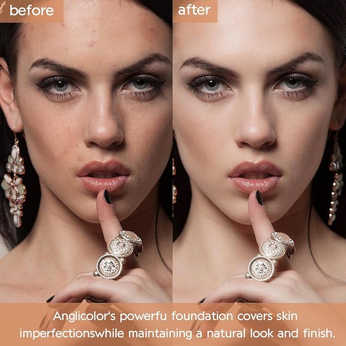 Matte Oil Control Concealer Foundation Flawless Soft Long (#102 Nude)
