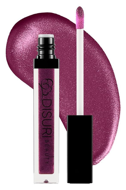 Pack of 3 Shimmer Lip Gloss for Girls & Women - Lip Glosses 2.1 FL Oz Total (0.7 FL Oz Each) - High Shine Lip Gloss - Cruelty Free - (Clear Diamonds, Pink Candy, Berry Kiss)