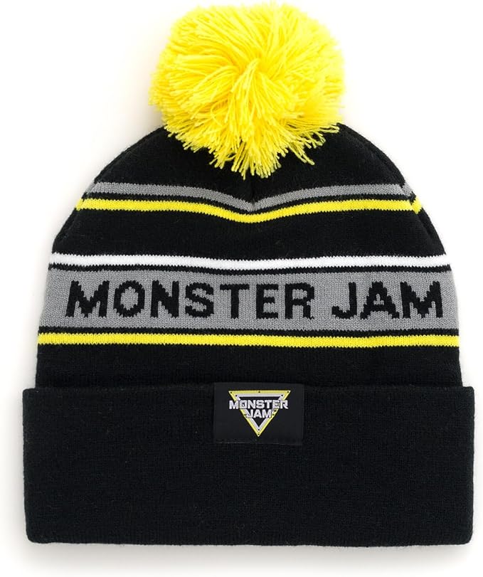 Monster Jam Grave Digger El Toro Loco Megalodon Monster Truck OneSize Beanie Winter Hat