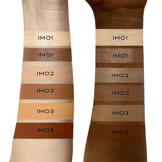 6 Colors Highlight and Contour Stick,Dual-Ended Full Coverage Stick Set