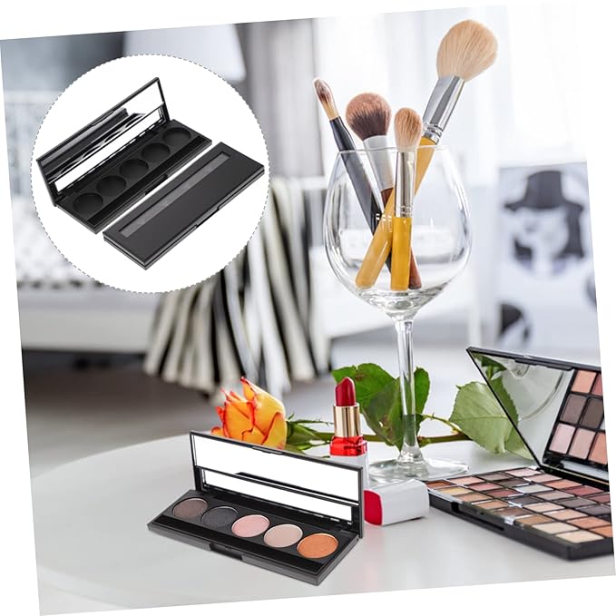 2Pcs 5 makeup pallet eyeshadow pans magnetic empty