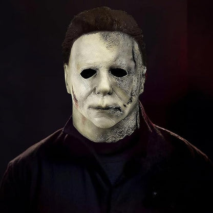 Michael Myers Mask, Halloween Horror Masquerade Cosplay Party Mask, Michael Myers Costume Scary Cosplay