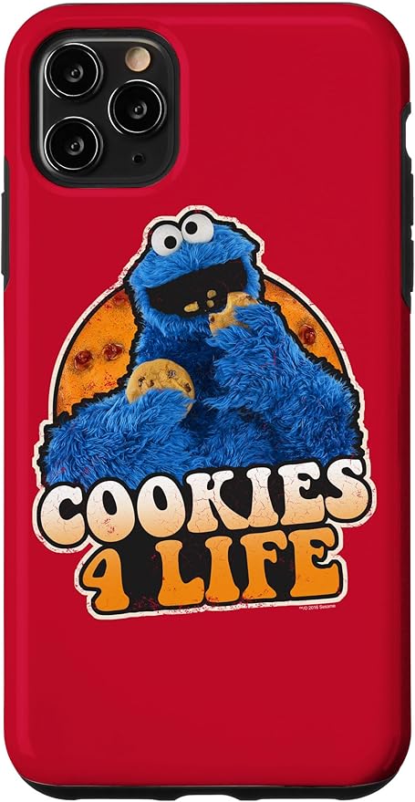 iPhone 11 Pro Max Sesame Street Cookie Monster Cookies 4 Life Case