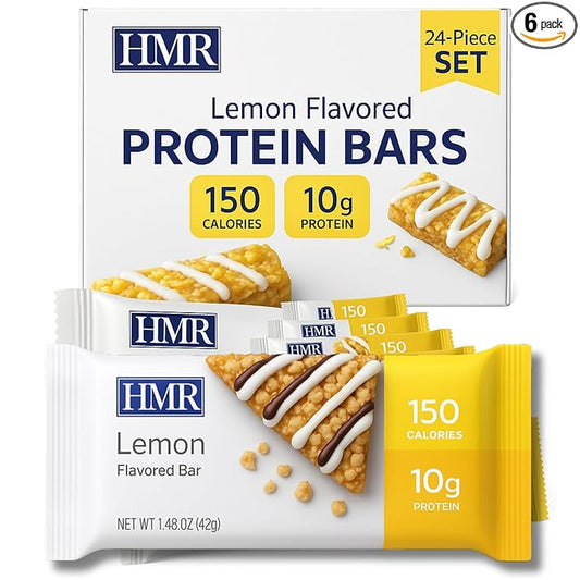HMR Bar, Lemon Protein Bar | 10g of Protein | Nutritious Snack to Support Weight Maintenance | Low Calorie Dessert | | 24 Count