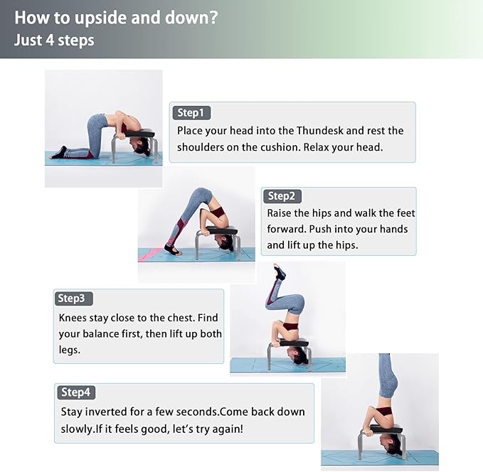 Yoga Headstand Bench