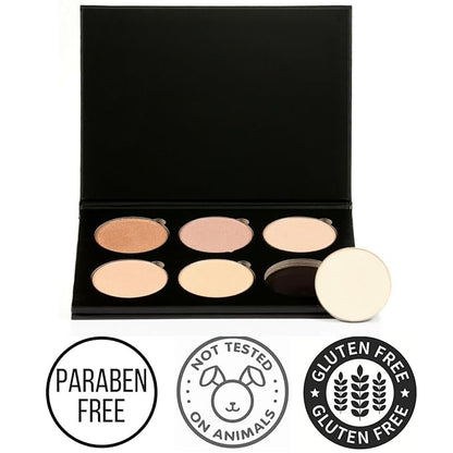 Makeup Highlighter Palette – Beauty Junkees Powder Highlighter